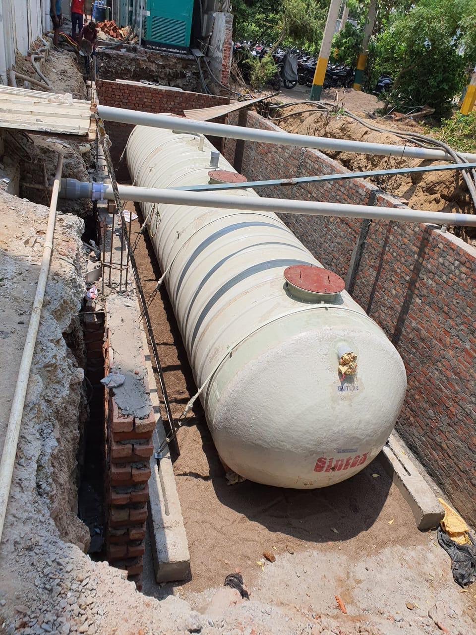 Sewage Treatment Plant Installation